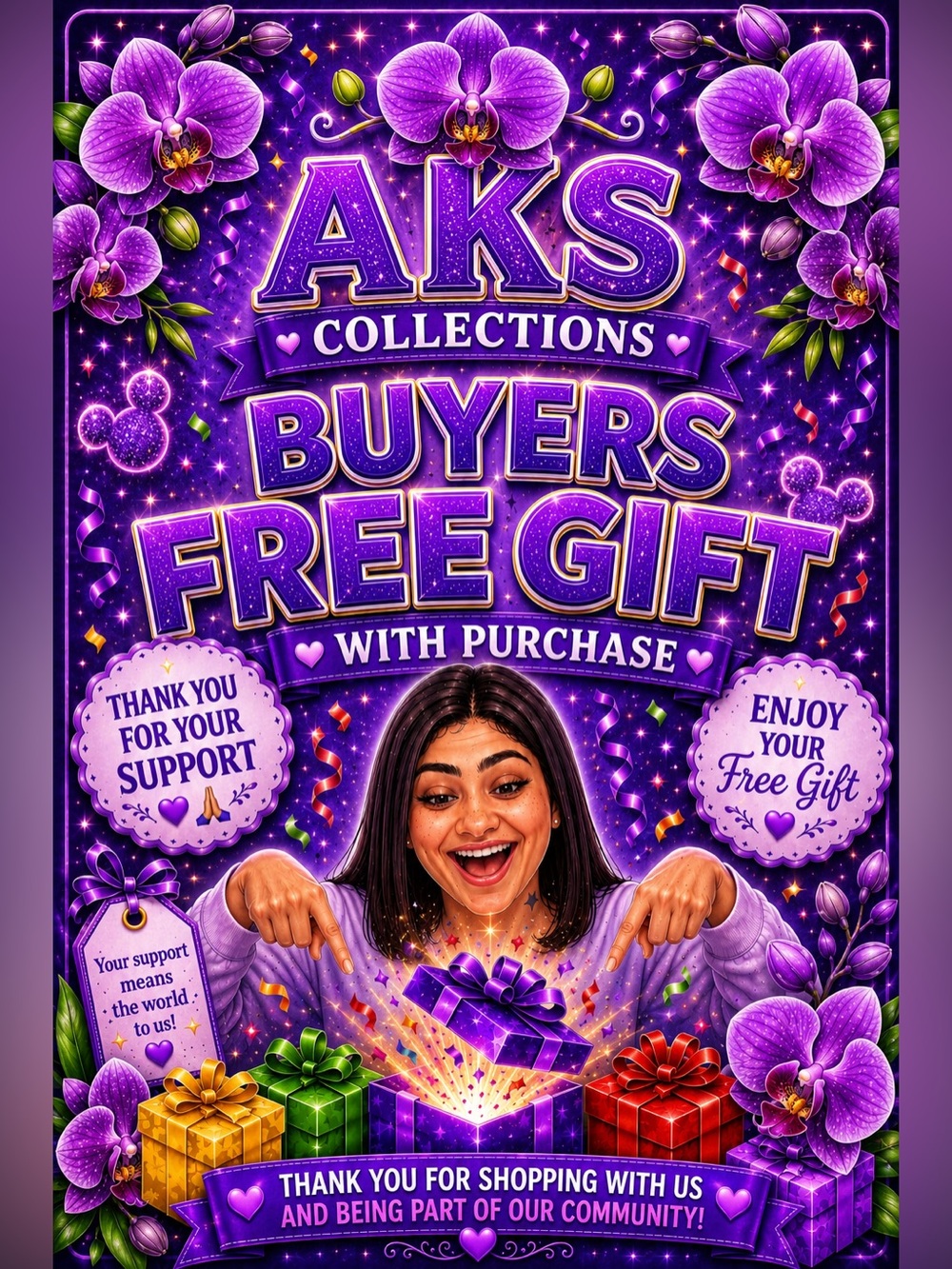 BUYERS FREE GIFT WITH PURCHASE🎁